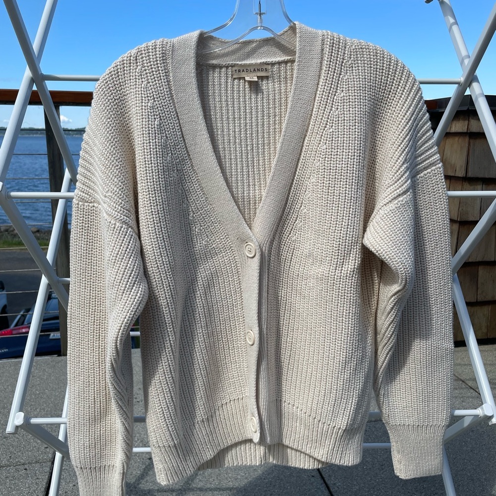 Tradlands Women's Cream Cardigan BRAND NEW WITHOUT TAGS